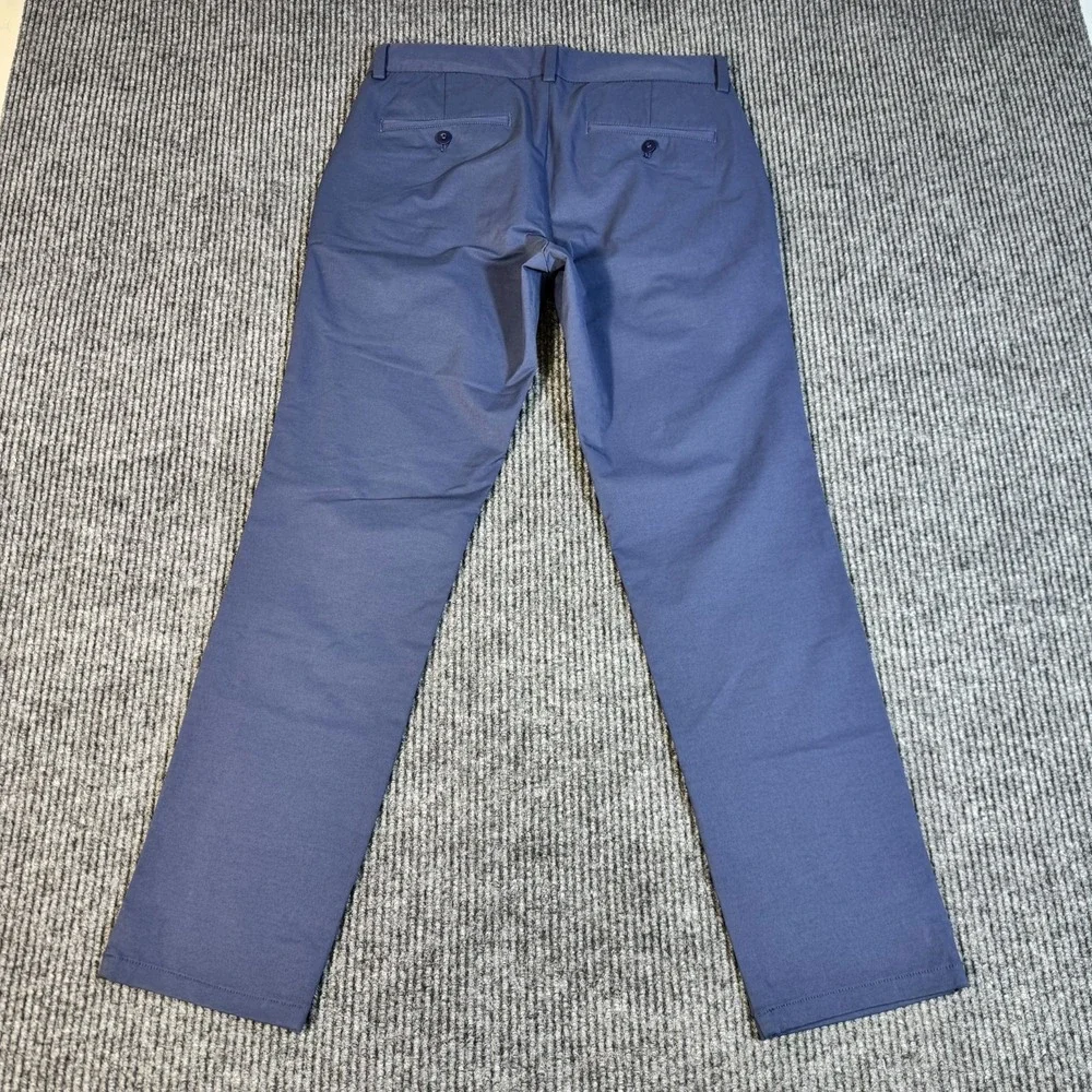 Vineyard Vines OTG On The Go Chino Pants Mens Size 32x30 Navy Golf Performance